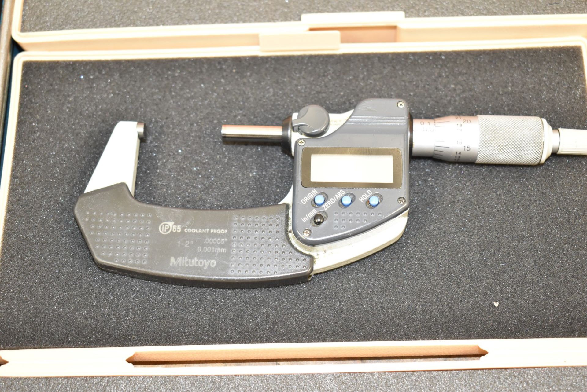 LOT/ (3) MITUTOYO 0-3" DIGITAL OUTSIDE MICROMETERS - Image 3 of 4