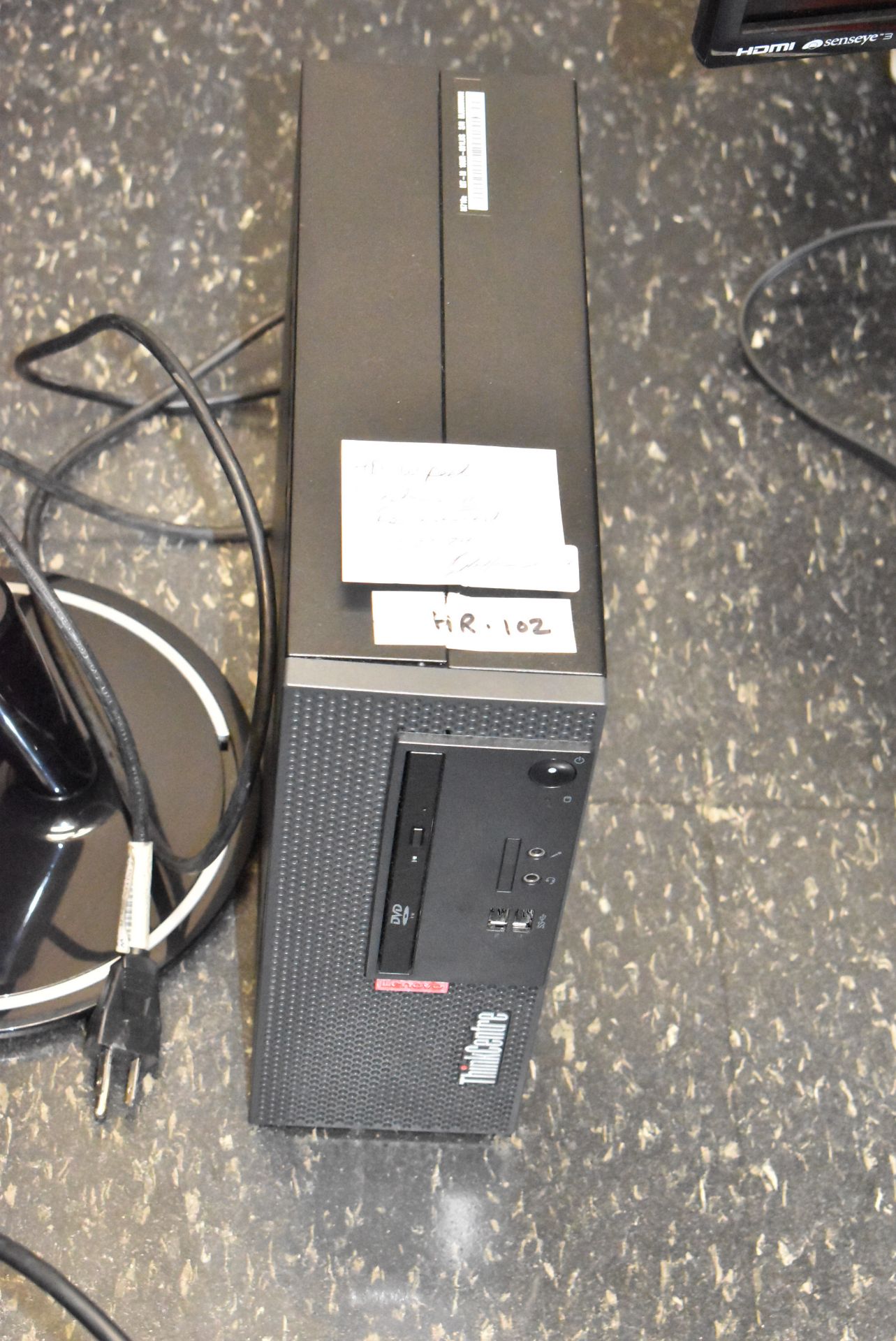 LOT/ LENOVO THINKCENTRE COMPUTER WITH VIEWSONIC MONITOR - Image 2 of 2
