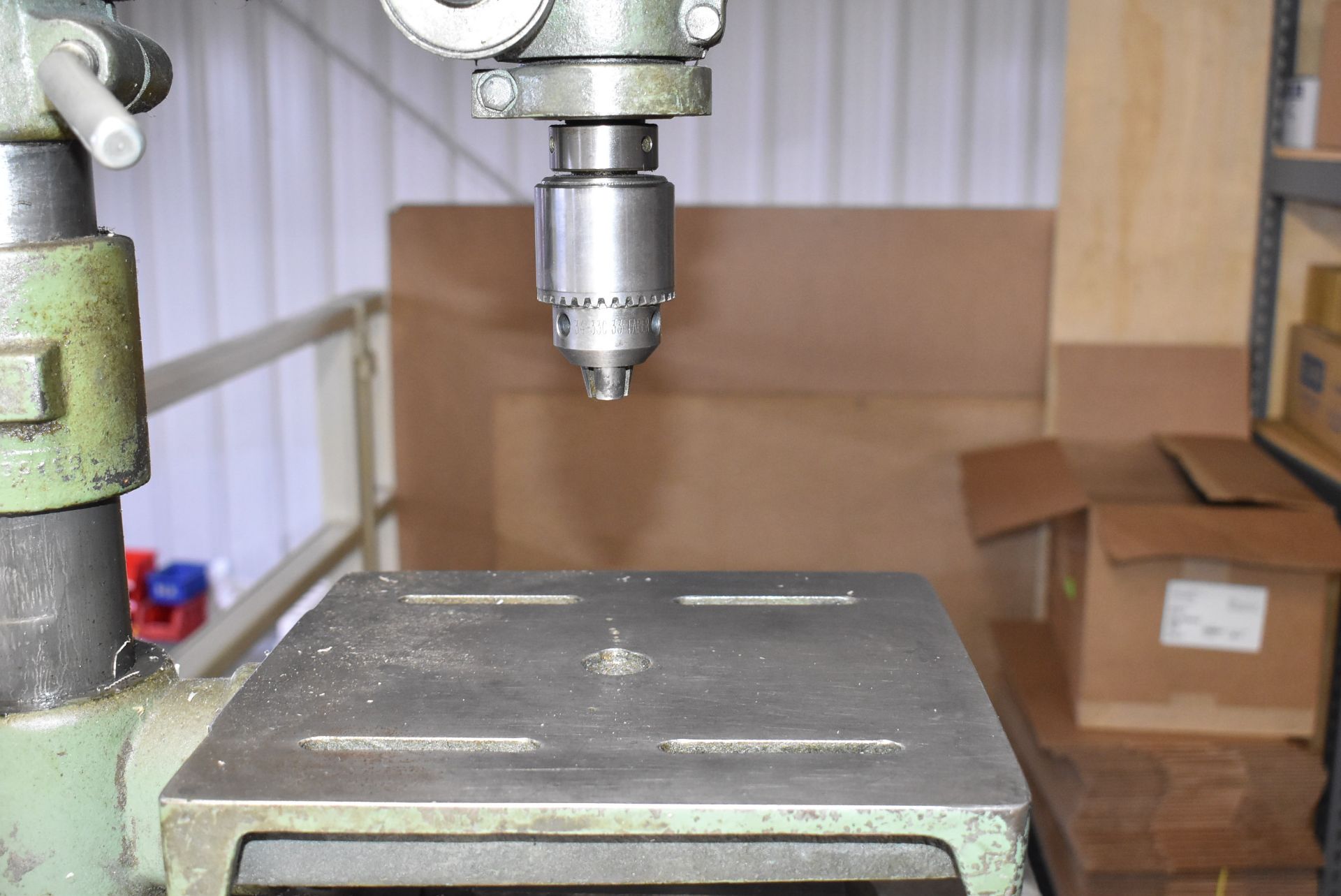 GENERAL 340 DRILL PRESS WITH 10" X 11" TABLE, _ HP MOTOR, 115V/1PH/60HZ, S/N G8230 [RIGGING FEE - Image 2 of 5