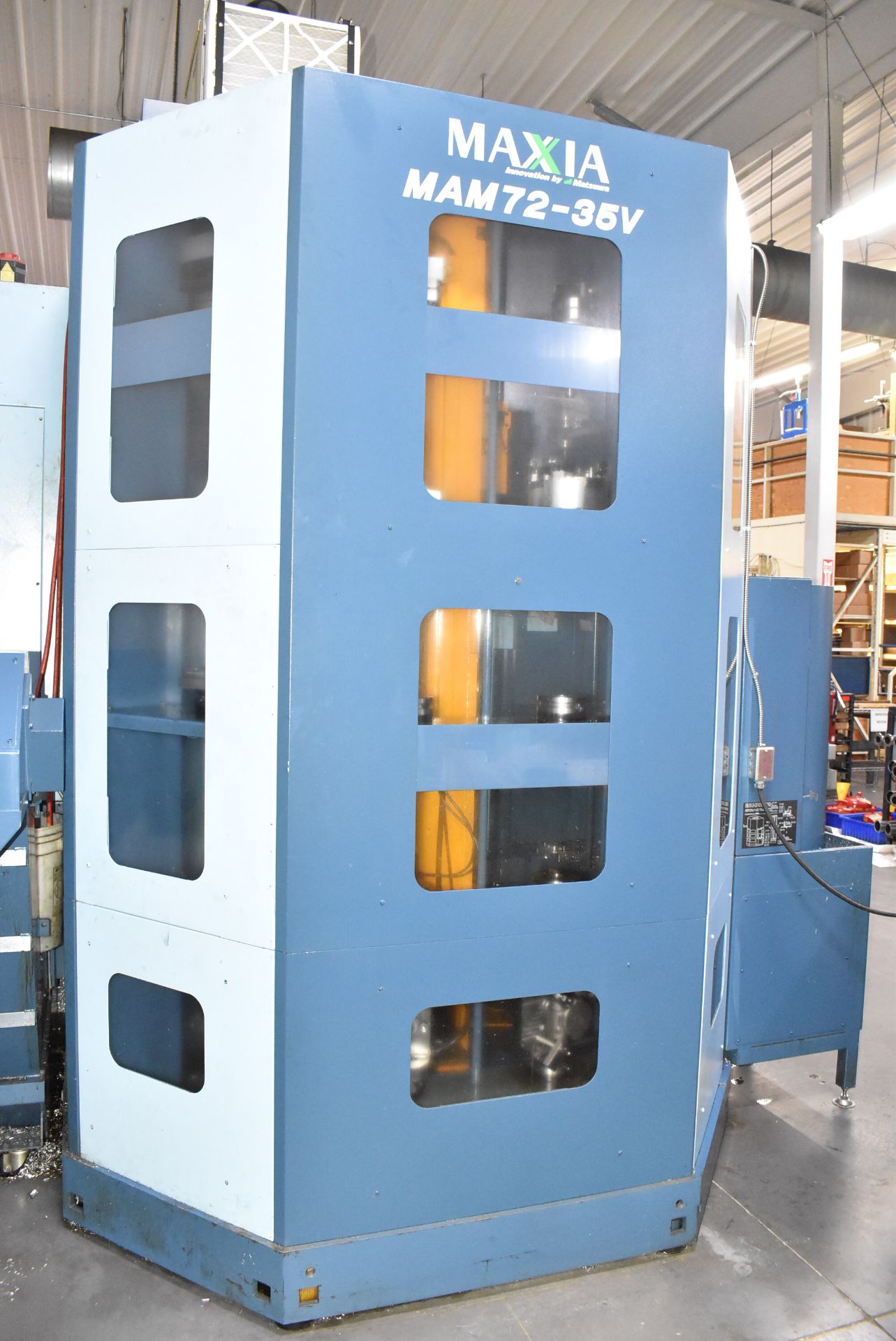 MATSUURA (2010) MAM72-35V MAXIA MULTI-PALLET FULL 5-AXIS HIGH-SPEED CNC VERTICAL MACHINING CELL WITH - Image 8 of 18