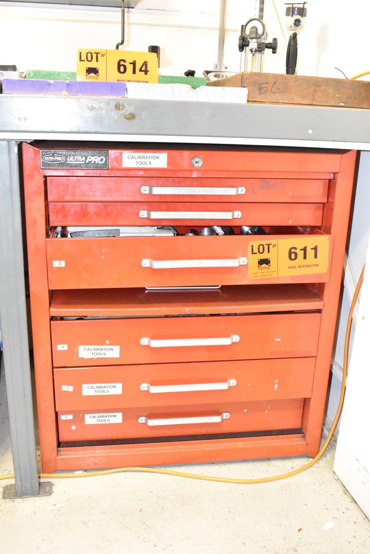 LOT/ ULTRA PRO TOOLBOX WITH INSPECTION EQUIPMENT