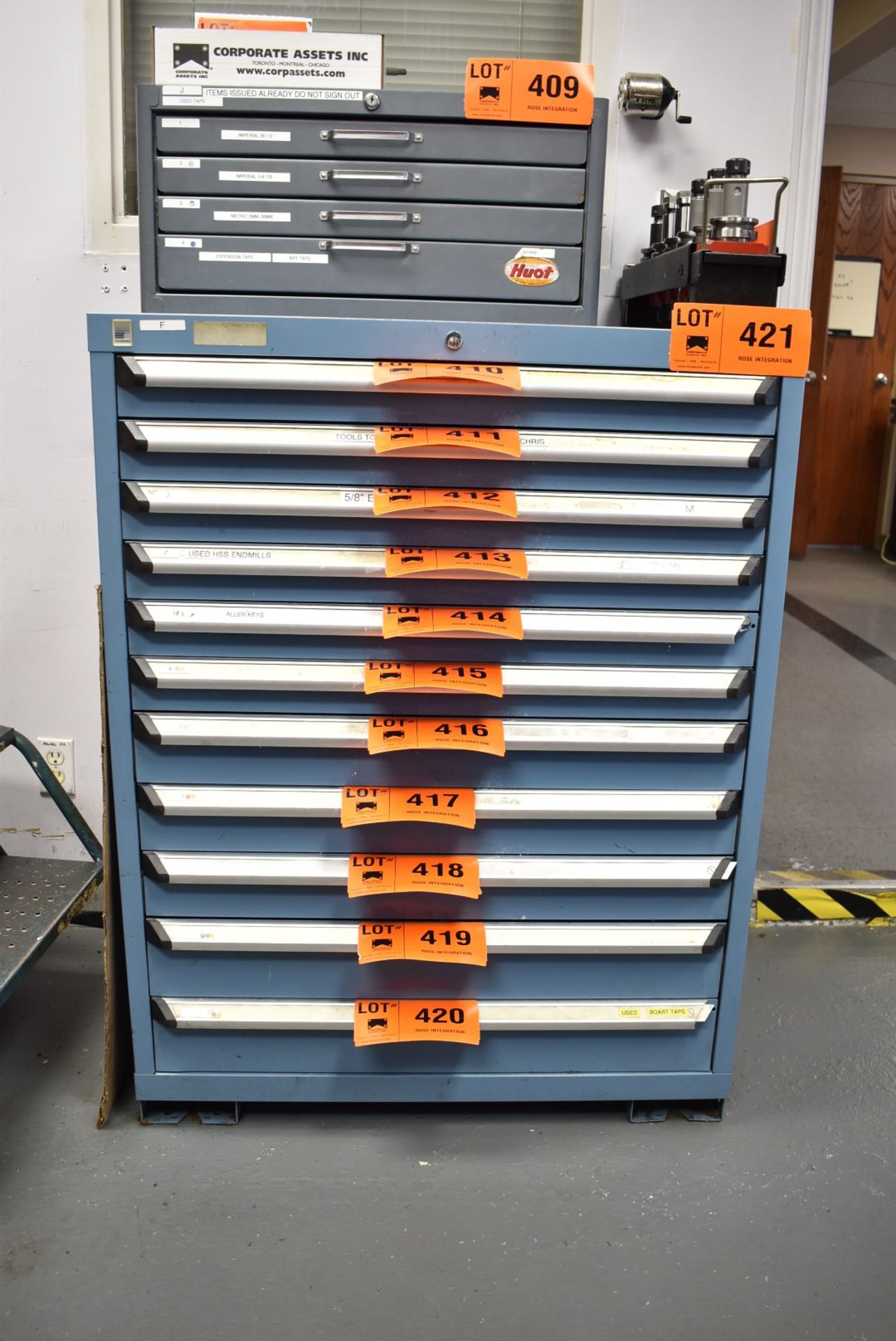 11-DRAWER TOOL CABINET, S/N N/A (NO CONTENTS - DELAYED DELIVERY)