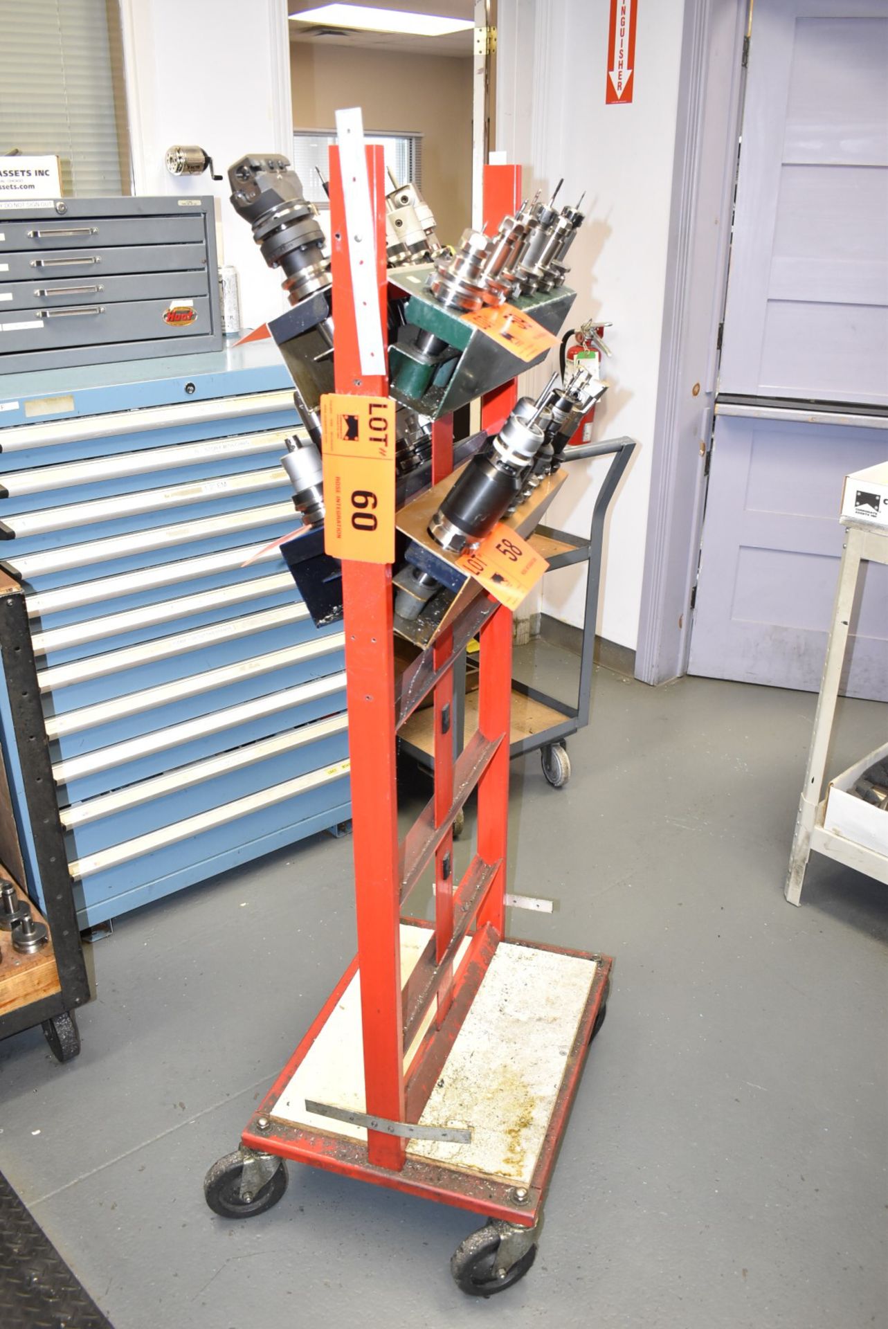 ROLLING TOOL HOLDER STAND, S/N N/A (NO CONTENTS - DELAYED DELIVERY)