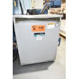 REX 63 KVA TRANSFORMER, 590-220-127V/3PH/60HZ, S/N B 73861 (CI) [RIGGING FEE FOR LOT #112 - $50