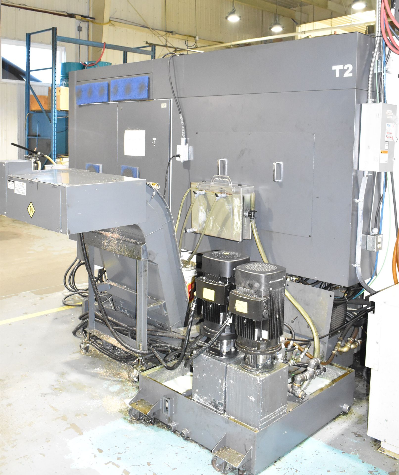 NAKAMURA-TOME WT-250 II MULTI-AXIS OPPOSED SPINDLE AND TWIN TURRET CNC MULTI-TASKING CENTER WITH - Image 11 of 15