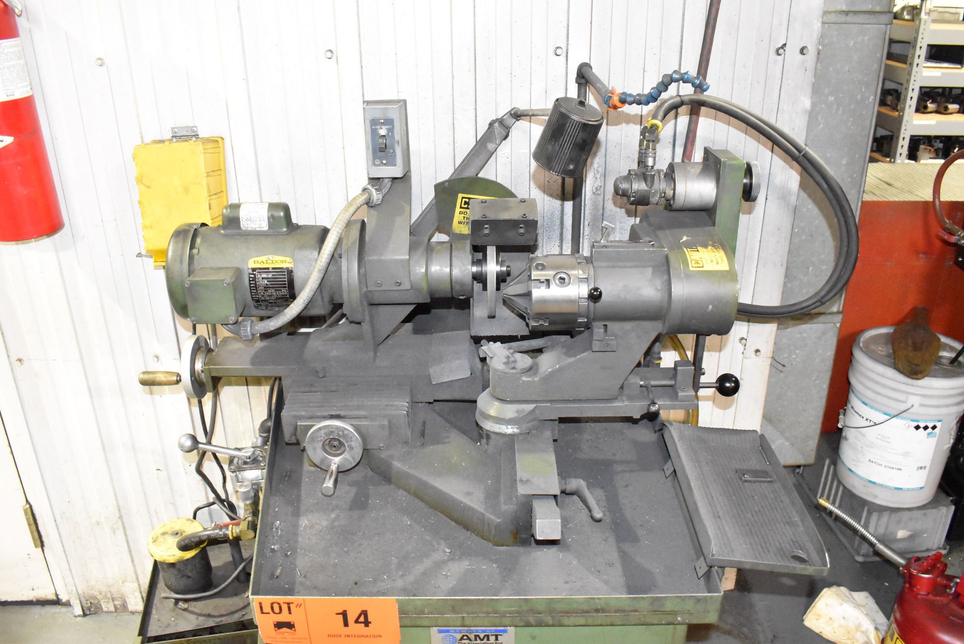 RUSH MACHINERY (2006) 132C TOOL & CUTTER GRINDER WITH Ω HP MOTOR, 115V/1PH/60HZ, S/N 2655 [RIGGING - Image 2 of 7