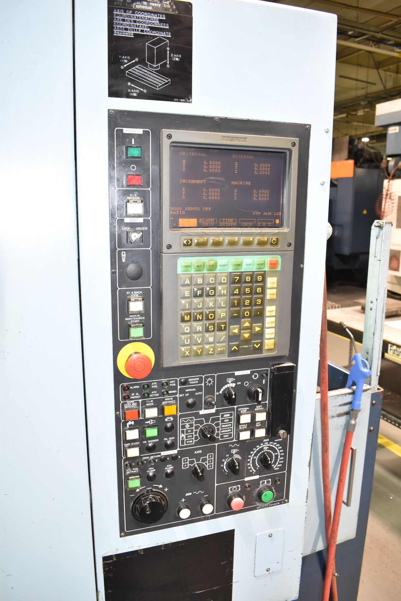 MATSUURA (2000) RA-2G TWIN-PALLET HIGH-SPEED CNC VERTICAL MACHINING CENTER WITH YASNAC CNC - Image 5 of 17