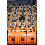 LOT/ (5) BT 40 TOOL HOLDERS