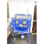 POWERFIST FLOOR MODEL SANDBLASTING CABINET, S/N N/A (CI) [RIGGING FEE FOR LOT #254 - $125 USD PLUS