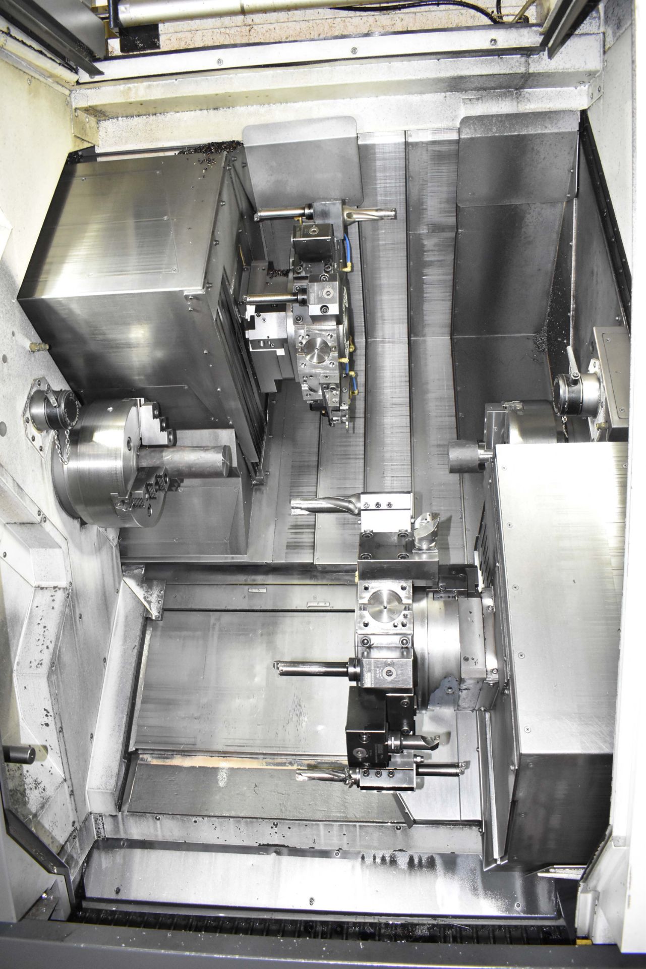 NAKAMURA-TOME (2018) WT-300 MMYS BIG BORE 7-AXIS OPPOSED SPINDLE AND TWIN TURRET CNC MULTI-TASKING - Image 2 of 14