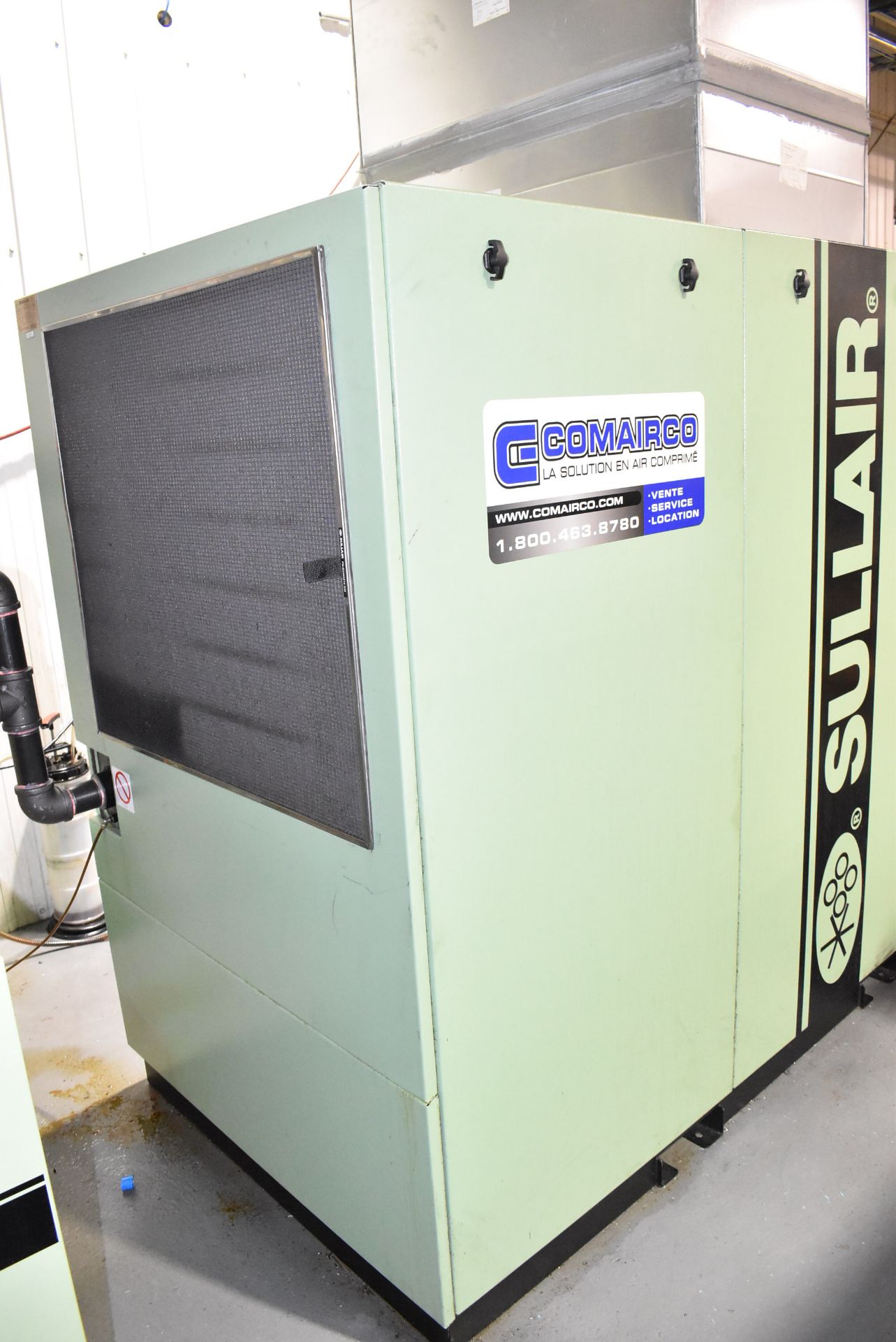 SULLAIR (2021) SN5509S 75 AC 93 HP AIR COMPRESSOR WITH 125-135 PSI OPERATING PRESSURE, 1,780 RPM, - Image 3 of 6