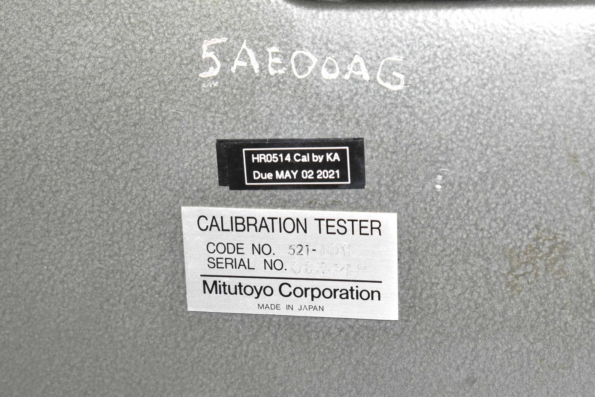 MITUTOYO 521-108 CALIBRATION TESTER, S/N 083445 - Bild 2 aus 2