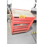 LOT/ ULTRA PRO ROLLING TOOLBOX WITH LATHE TOOLING, CHUCK JAWS & ACCESSORIES