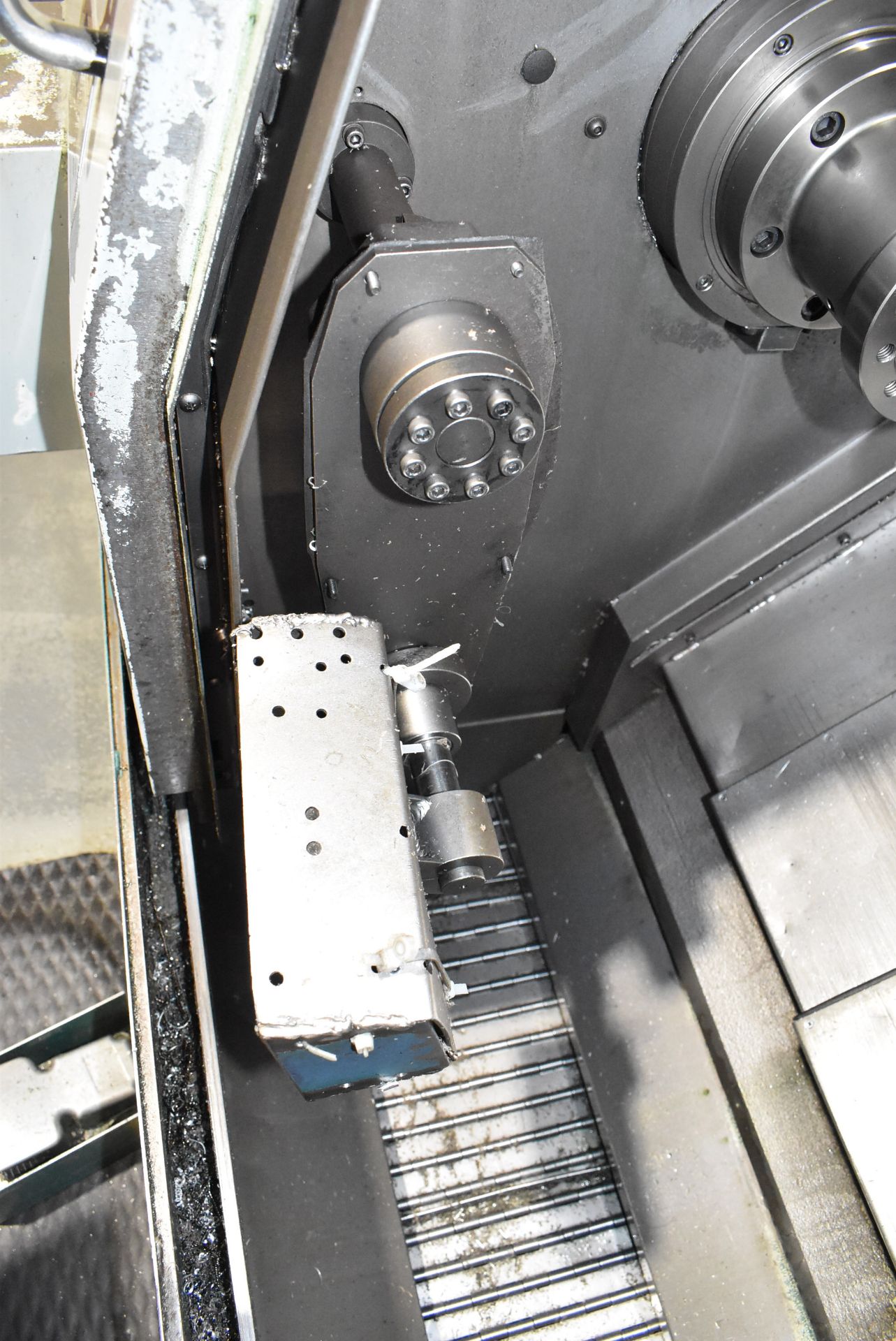 NAKAMURA-TOME SC-250 OPPOSED SPINDLE CNC TURNING AND LIVE MILLING CENTER WITH FANUC SERIES 18I-T CNC - Image 5 of 14