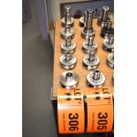 LOT/ (5) BT 40 TOOL HOLDERS