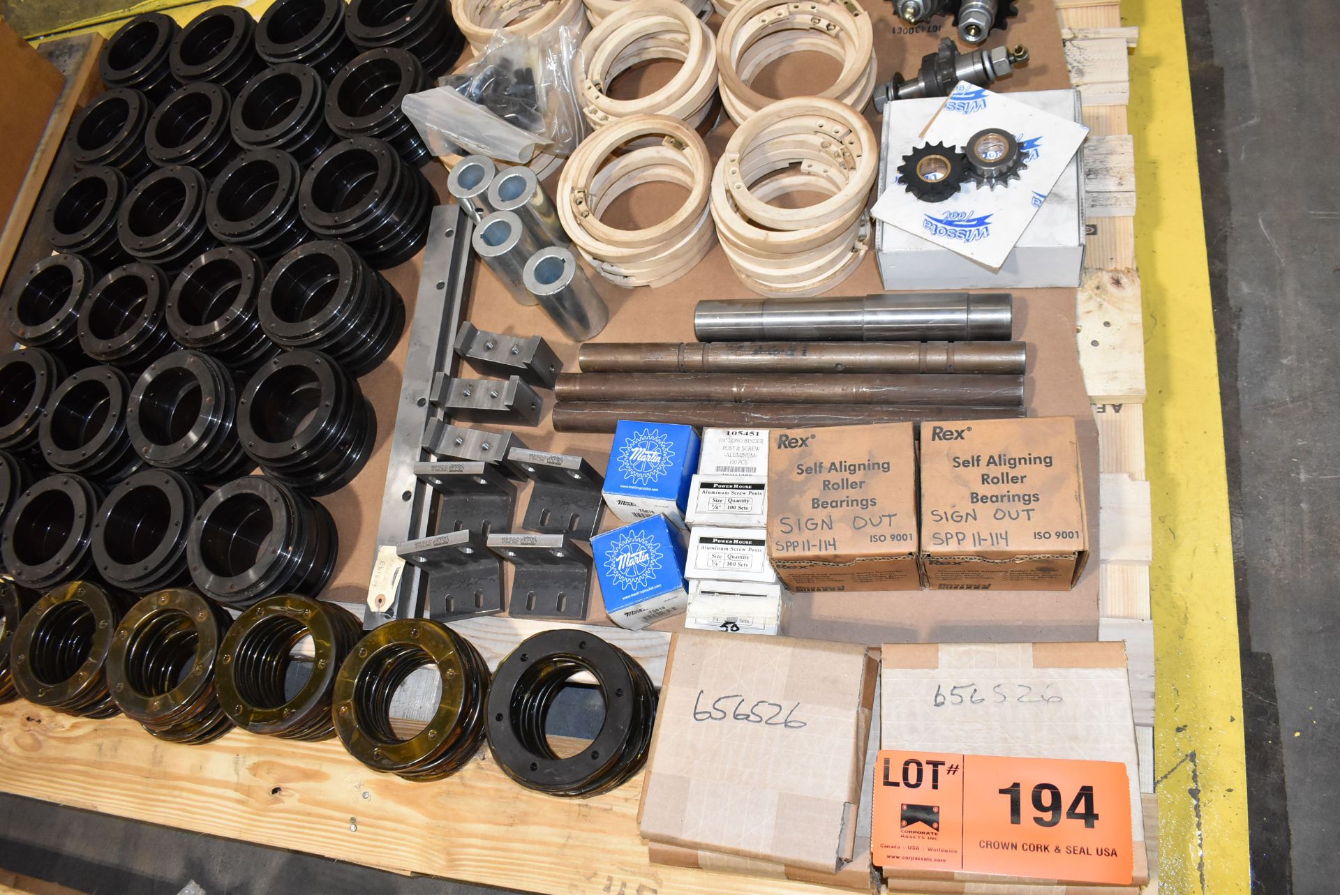 LOT/ CONTENTS OF PALLET SPARE PARTS - Image 2 of 4