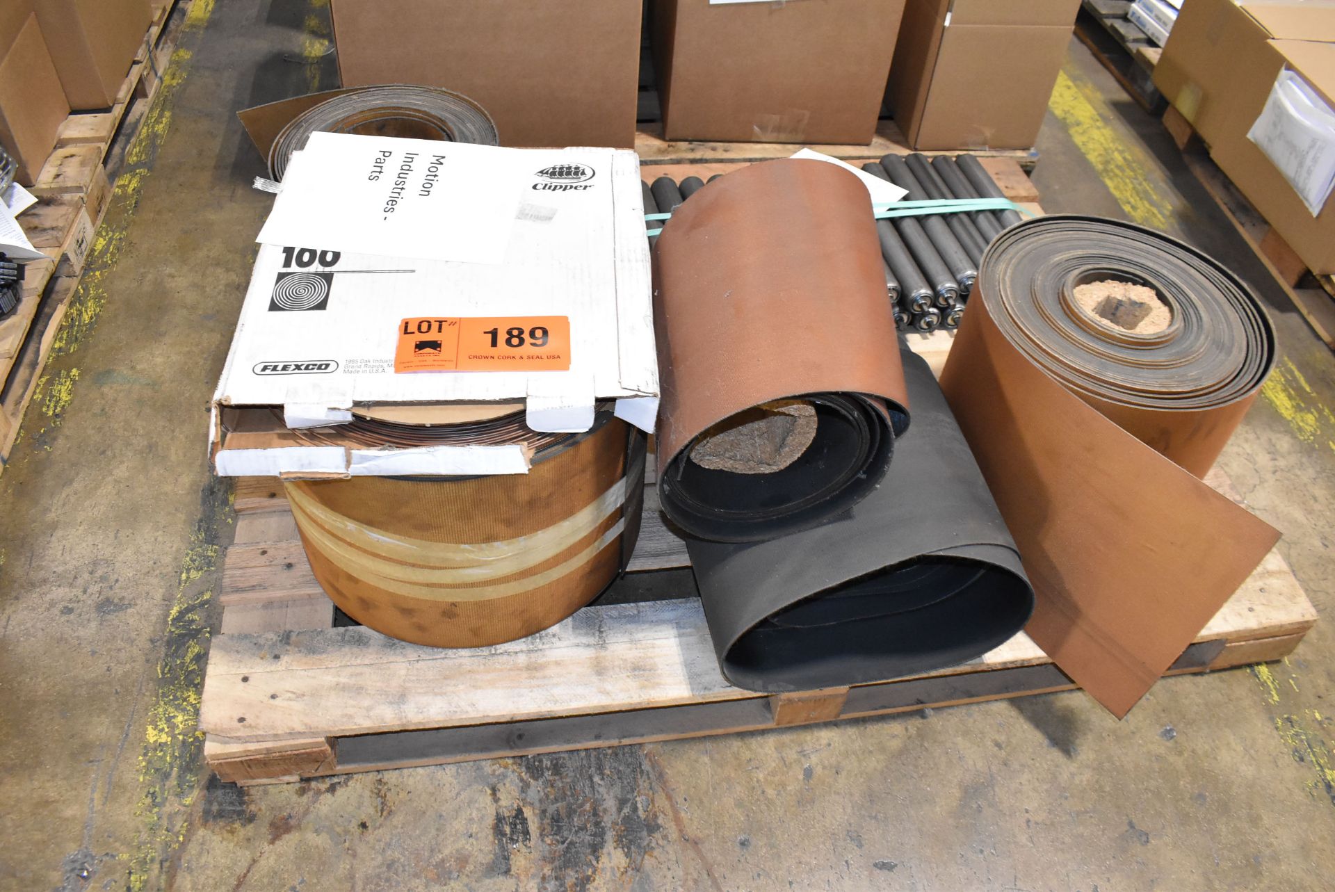 LOT/ CONTENTS OF (3) PALLETS MOTION INDUSTRIES PARTS - Image 2 of 8