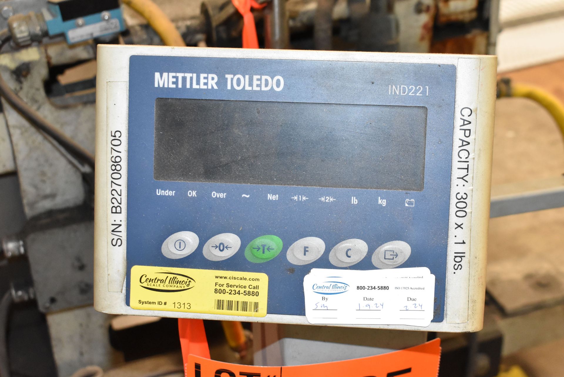 CARDINAL DETECTO 1000LBS CAPACITY SCALE WITH DIGITAL READOUT - Image 2 of 4