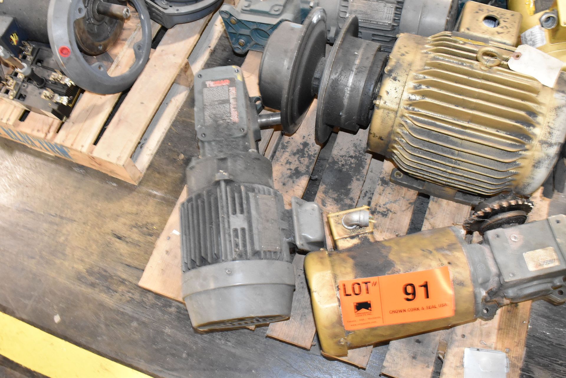 LOT/ ELECTRIC MOTORS - Image 3 of 5