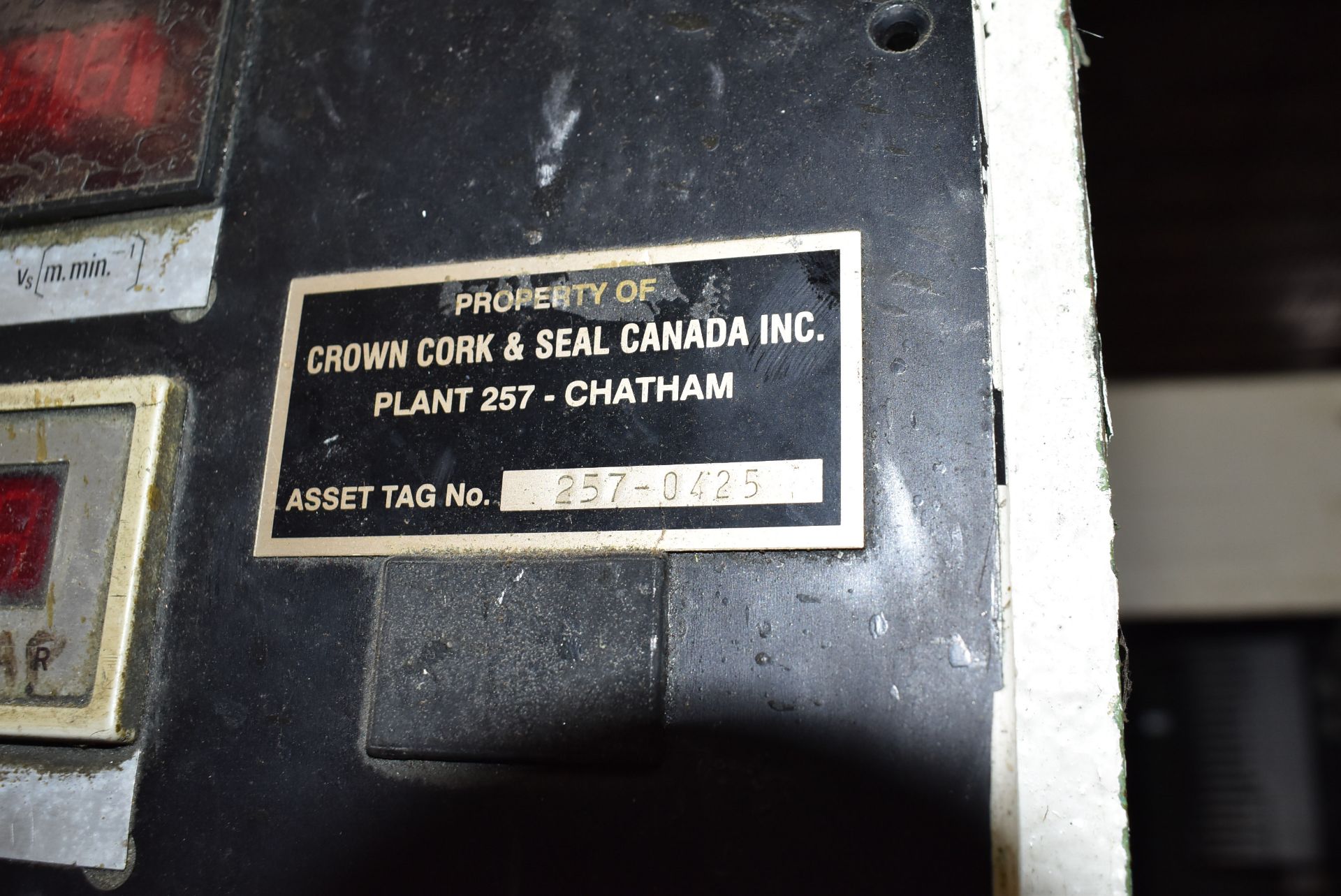 SOUDRONIC ABM 420 SW CAN BODY WELDER, S/N N/A (CI) (PARTS ONLY)(Located at 930 Beaumont Ave, - Image 13 of 13