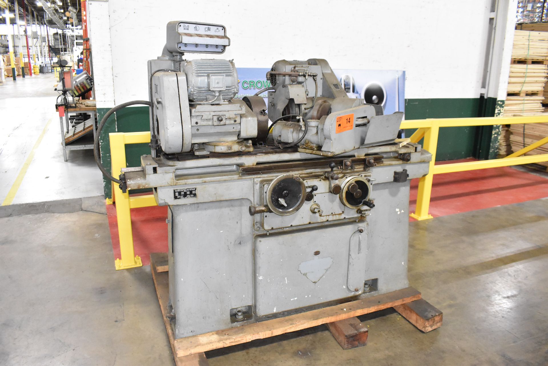 JONES SHIPMAN UNIVERSAL CYLINDRICAL AND INTERNAL GRINDER WITH 10" 4 JAW CHUCK, MAIN SPINDLE SPEEDS - Image 15 of 15
