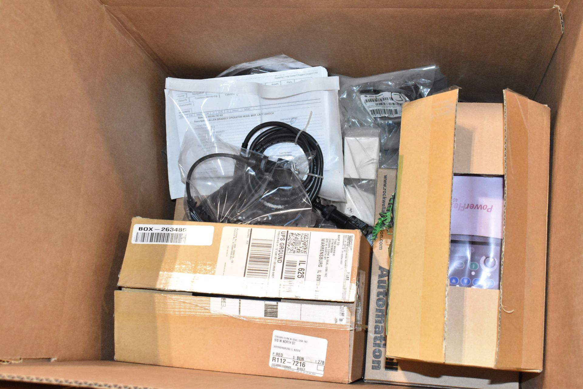 LOT/ CONTENTS OF PALLET ALLEN BRADLEY POWER FLEX DRIVES, SWITCHES AND PARTS - Image 5 of 10