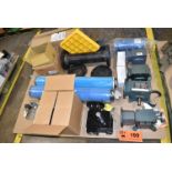 LOT/ CONTENTS OF PALLET GEAR BOXES AND PARTS