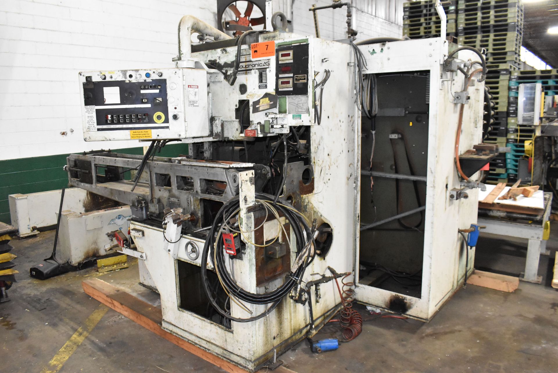 SOUDRONIC ABM 420 SW CAN BODY WELDER, S/N N/A (CI) (PARTS ONLY)(Located at 930 Beaumont Ave,