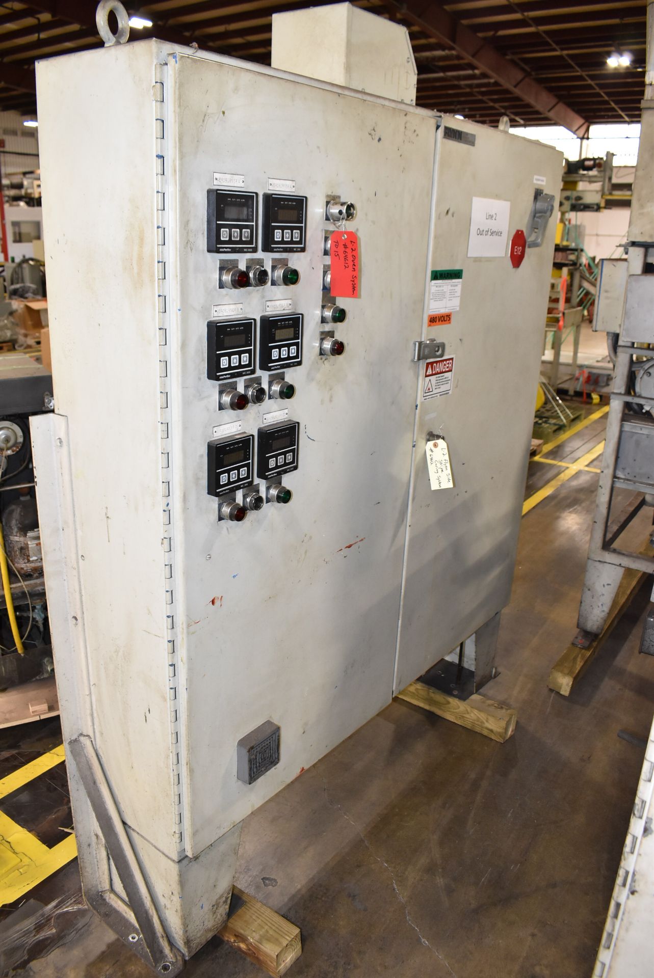 FLYNN BURNER CORPORATION 31' FURNACE WITH 6 ZONE CONTROL CABINET, S/N N/A (CI) - Image 4 of 7
