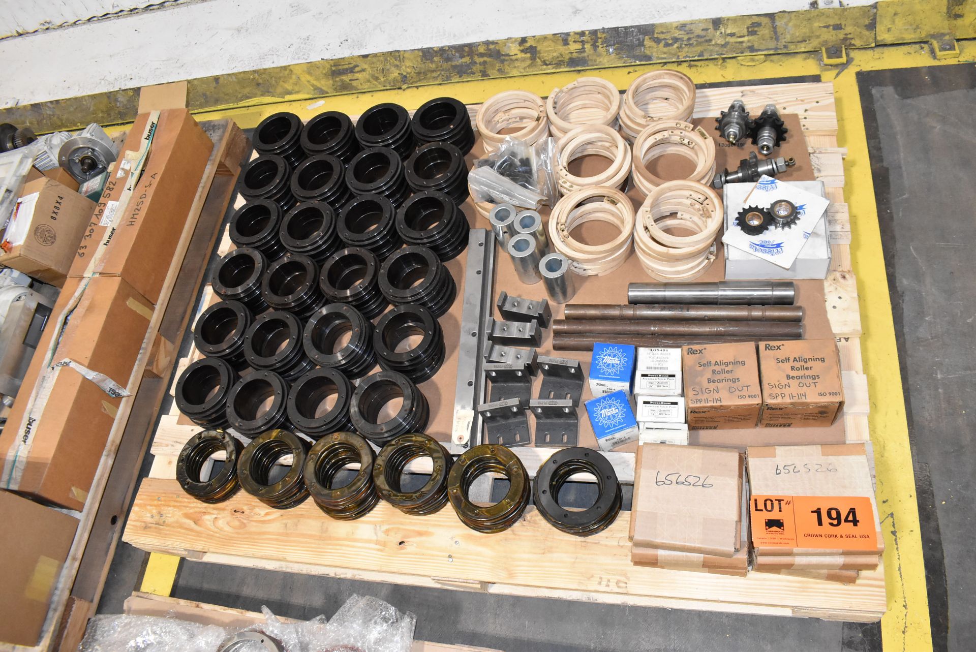 LOT/ CONTENTS OF PALLET SPARE PARTS