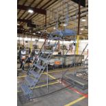 LOT/ 9 STEP ROLLING SHOP LADDER