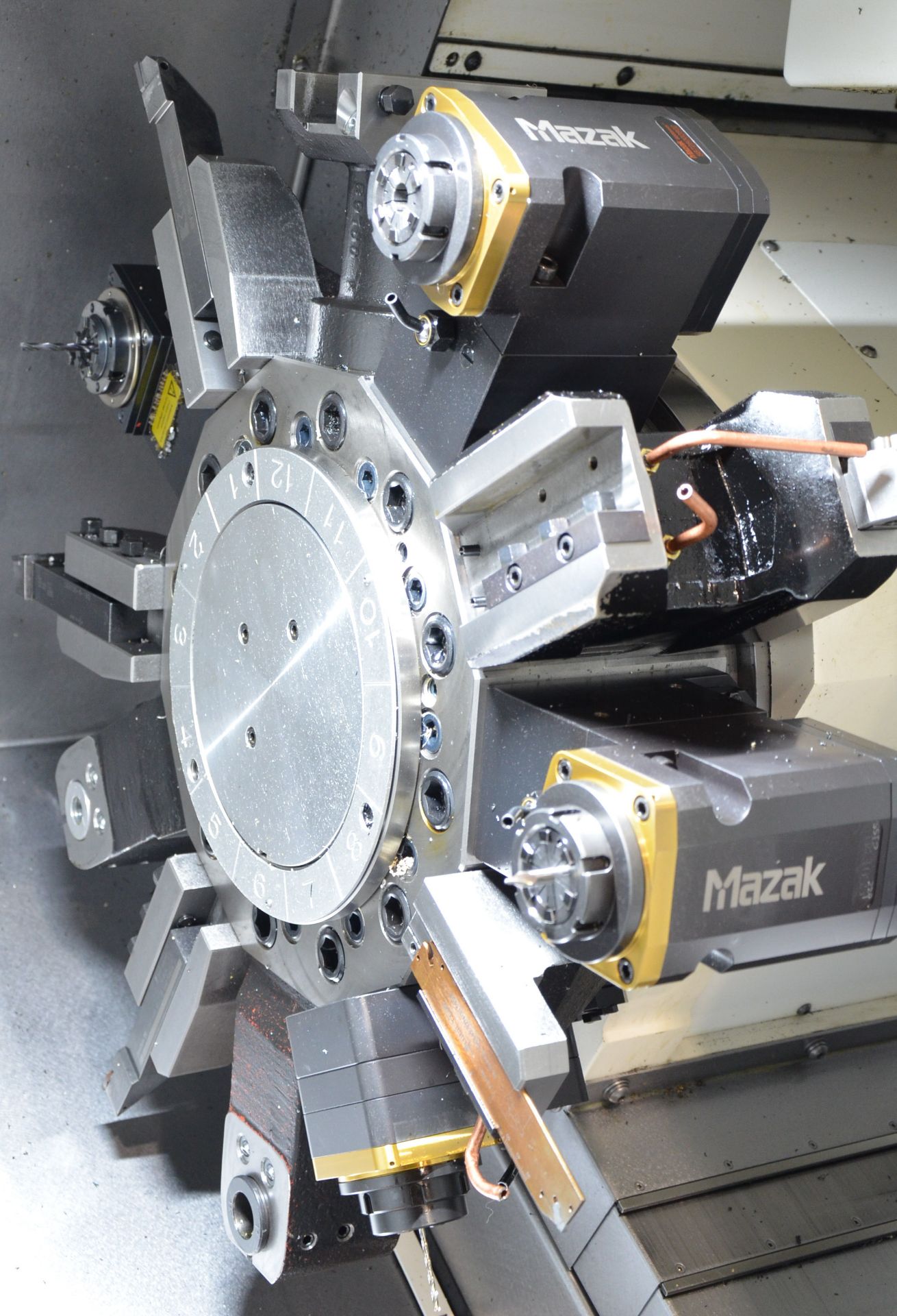 MAZAK (2021) QUICK TURN 200 MSY OPPOSING SPINDLE CNC TURNING CENTER WITH MAZATROL SMOOTHG TOUCH - Image 10 of 15