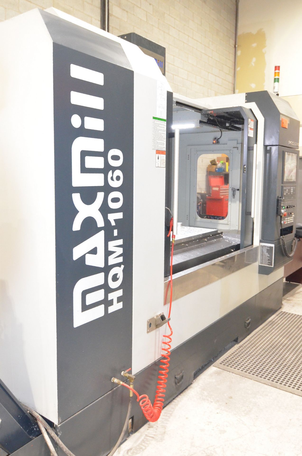 MAXMILL (2018) HQM-1060 HIGH SPEED CNC VERTICAL MACHINING CENTER WITH MITSUBISHI M80 CNC CONTROL, - Image 2 of 10