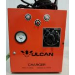 VULCAN MT24/10G1 24V PORTABLE BATTERY CHARGER WITH 120 INPUT VOLTAGE, SINGLE PHASE, 3A, 175 GREY Y