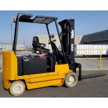 YALE (2004) ERC100HGN36TF096 10,000 LB. CAPACITY 36V ELECTRIC FORKLIFT WITH 135” MAX. LIFT HEIGHT
