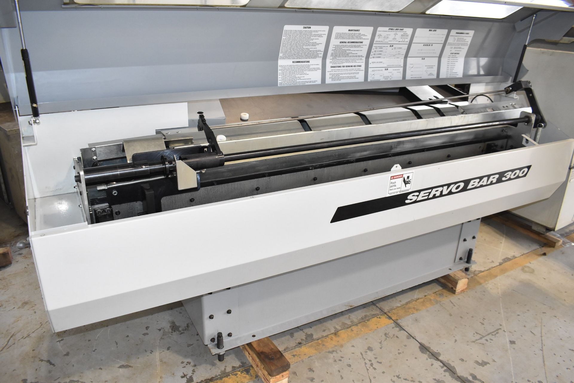 HAAS 300 SERVO BAR FEEDER, S/N 91528 (CI) (LOCATED AT 3601 75 AVENUE, LEDUC, AB, T9E 0Z5) - Image 5 of 7