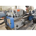 VFD BOEHRINGER V5 ENGINE LATHE WITH 29" SWING OVER BED, 49.21" DISTANCE BETWEEN CENTERS, 3"