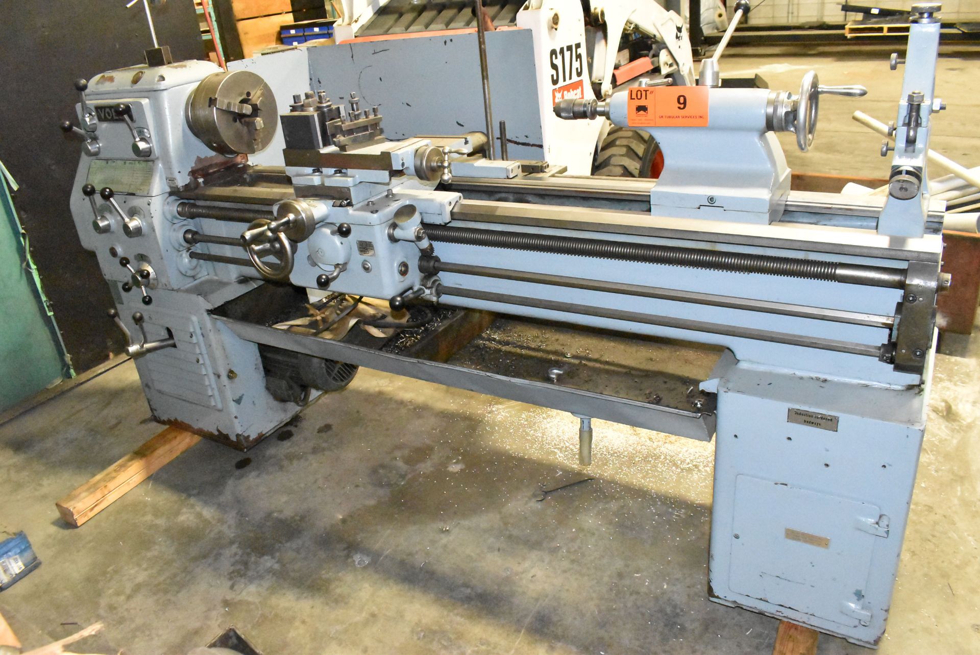 VOEST GAP BED ENGINE LATHE WITH 19" SWING OVER BED, 60" BETWEEN CENTERS,1.75" BORE, SPEEDS TO - Image 2 of 8
