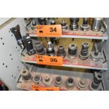 LOT/ (7) BT 40 TAPER TOOL HOLDERS (LOCATED AT 3601 75 AVENUE, LEDUC, AB, T9E 0Z5)