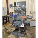 VARNAMO V-2H UNIVERSAL MILLING MACHINE WITH 12"X60" TABLE, VERTICAL SPINDLE SPEEDS TO 2400 RPM,