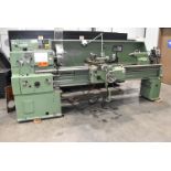 TOS SN50CX2000 GAP BED ENGINE LATHE WITH 20" SWING OVER BED, 27.5" SWING IN GAP, 80" DISTANCE