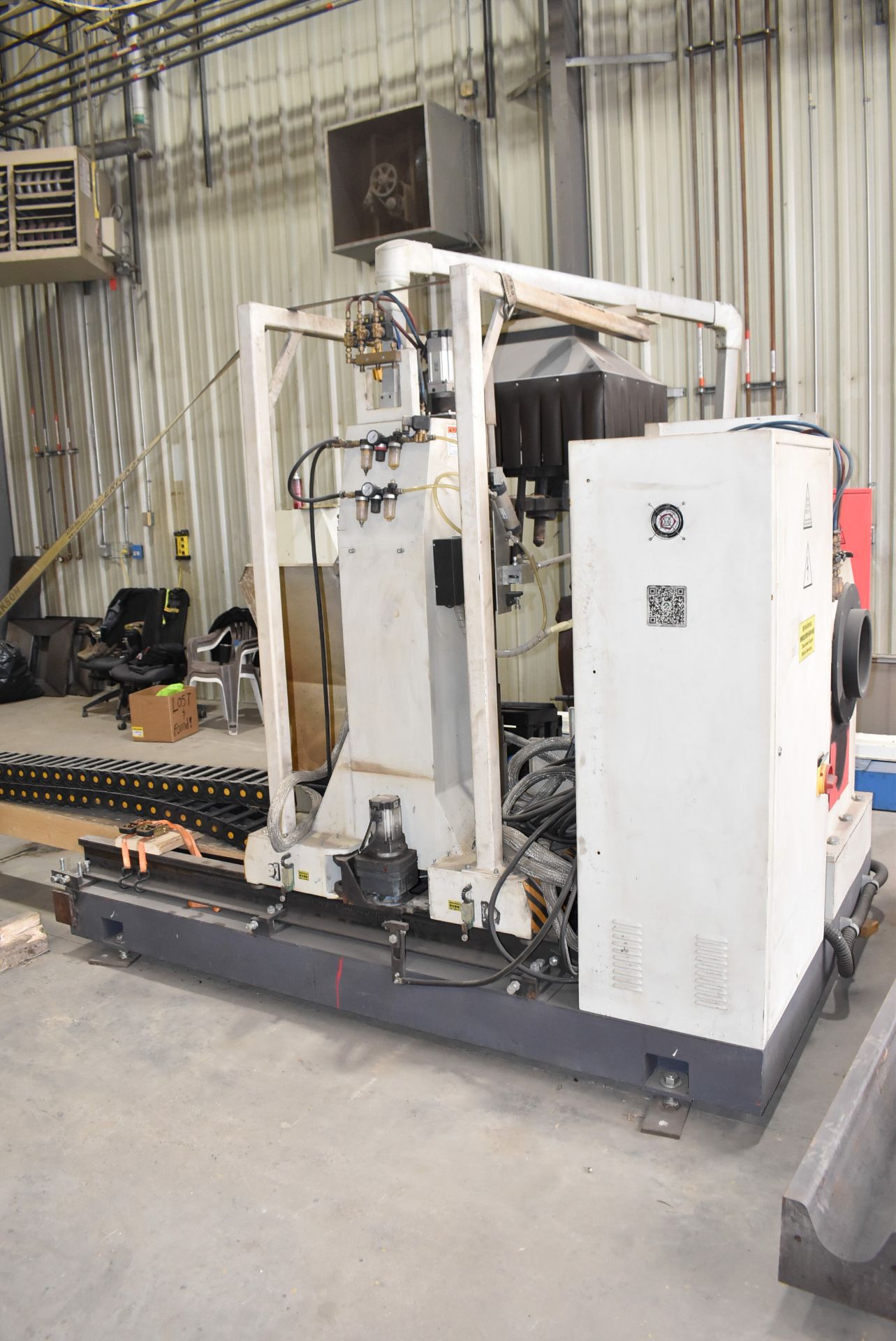 QSPR (2015) CNCPCR-42A CNC PIPE PROFILE PLASMA CUTTING MACHINE WITH 24" MAX. WORKPIECE DIAMETER, 20' - Image 16 of 42