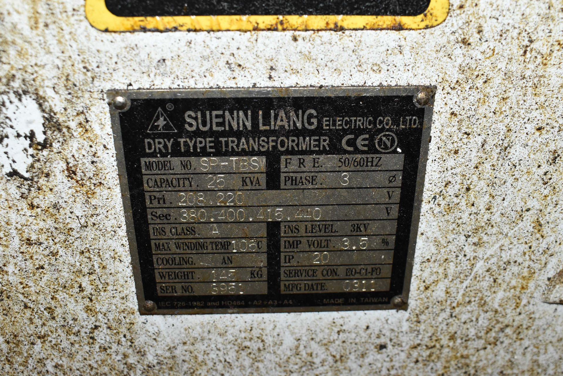 SUENN LIANG 25KVA TRANSFORMER (CI) - Image 2 of 2