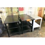 LOT/ METAL TABLES