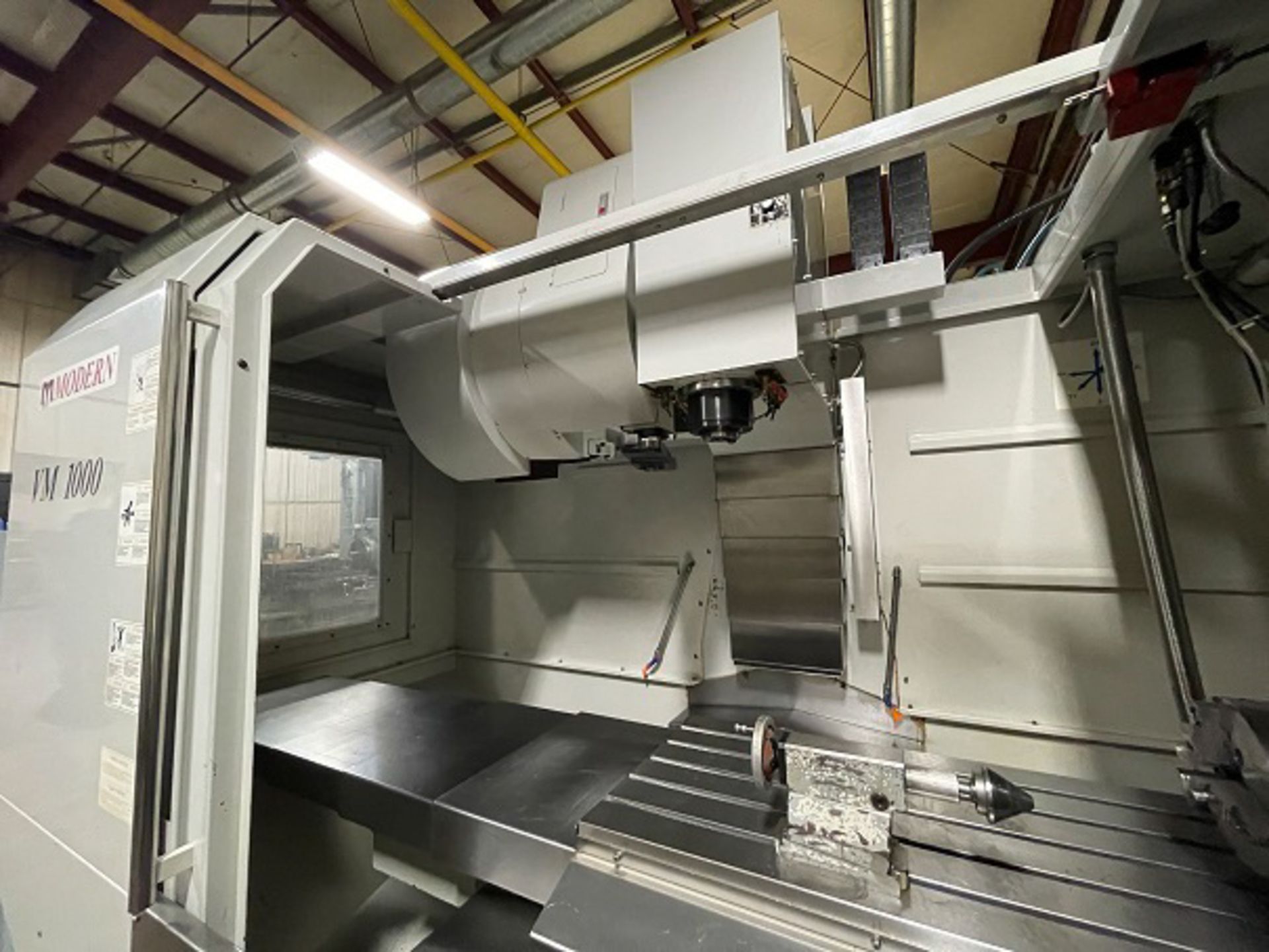 MODERN (2004) VM-1000 HIGH SPEED CNC VERTICAL MACHINING CENTER WITH FAGOR 8055M CNC CONTROL, 19" X - Image 12 of 23