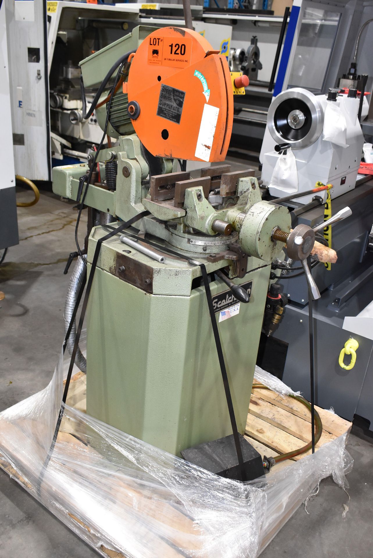 SCOTCHMAN 350LT/PK/PD 14" COLD CUT SAW, S/N: 61591202 (CI) (LOCATED AT 3601 75 AVENUE, LEDUC, AB, - Image 6 of 13