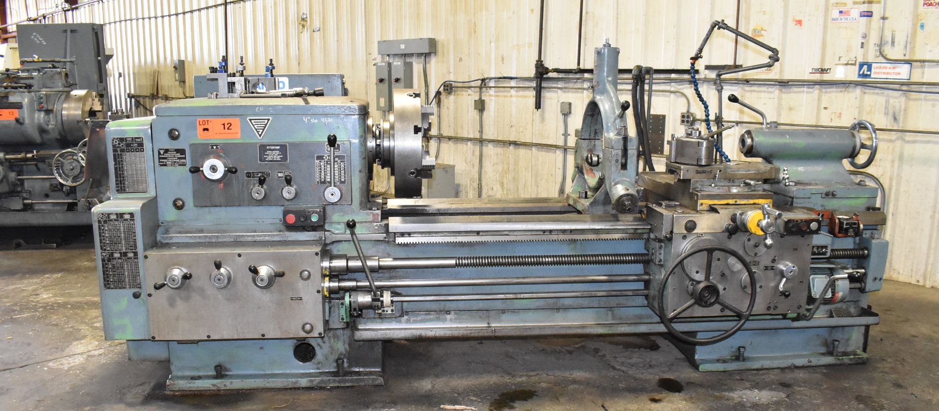 STANKO 1M63B-1 ENGINE LATHE WITH 30.5" SWING OVER BED, 62" DISTANCE BETWEEN CENTERS, 3.25" SPINDLE - Image 2 of 10