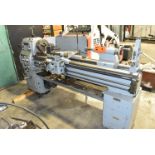 VOEST GAP BED ENGINE LATHE WITH 19" SWING OVER BED, 60" BETWEEN CENTERS,1.75" BORE, SPEEDS TO