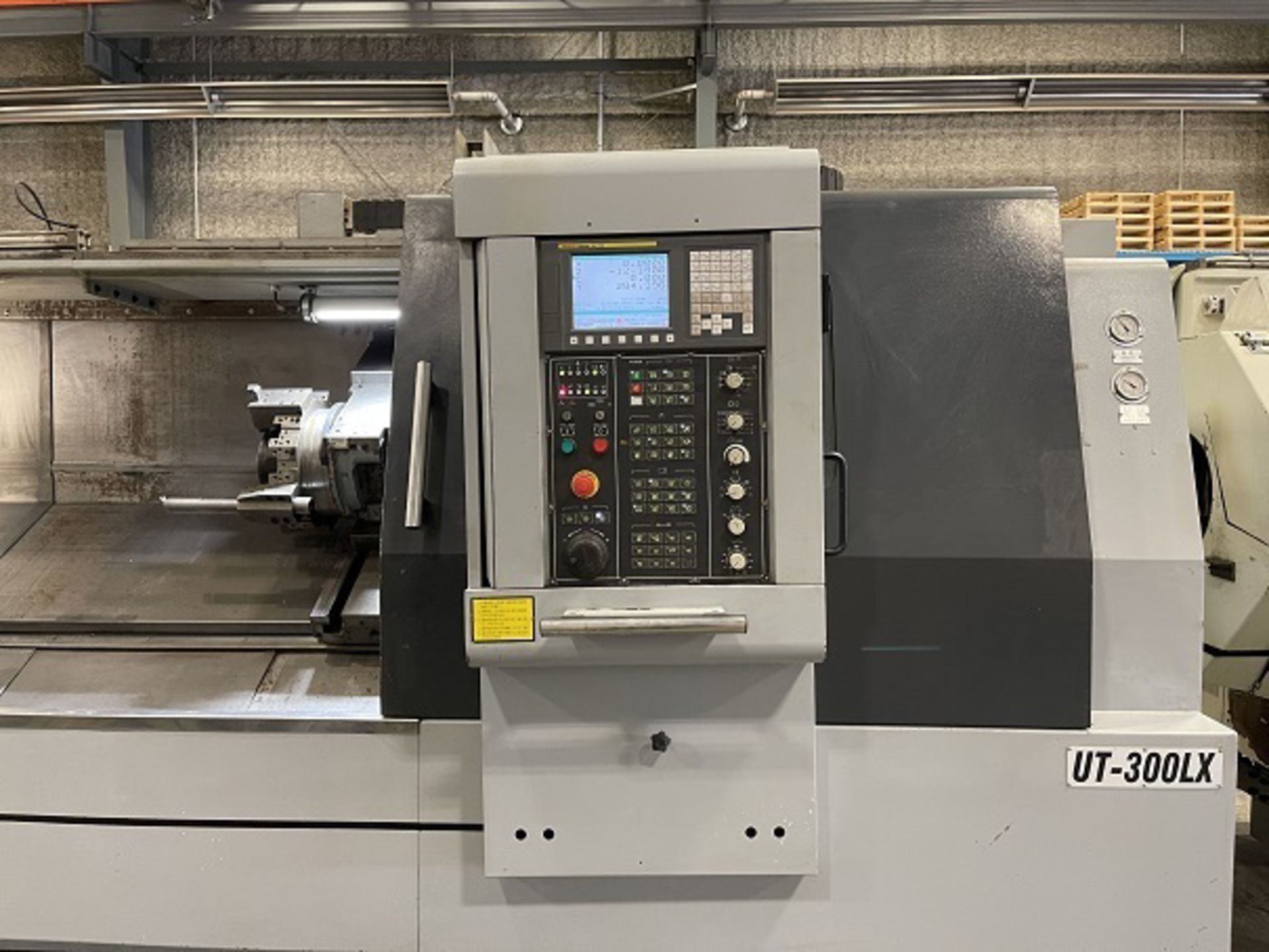 ACCUWAY (2012) UT-300LX CNC SLANT BED TURNING CENTER WITH FANUC 0I-TD CNC CONTROL, 22" 3-JAW - Image 11 of 29