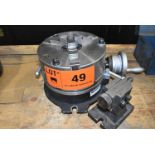 VERTEX 10" ROTARY TABLE WITH 10" 3 JAW CHUCK AND TAILSTOCK